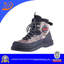 Ventas bien camuflaje antideslizante un diseño atlético para los zapatos de agua de los pescadores (WB-05)